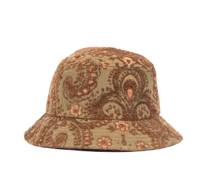 ANTIQUE DAMASK BUCKET HAT