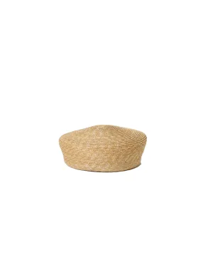 Beret Straw Hat | Natural