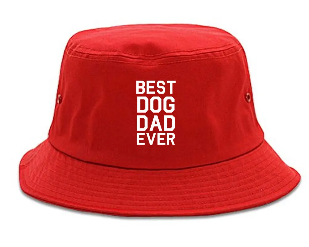 Best Dog Dad Ever Mens Bucket Hat