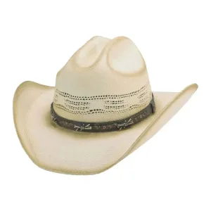 Bullhide Barb Wire - Bangora Straw Cowboy Hat