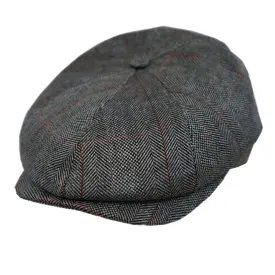 Capas Palermo Italian Silk Herringbone Cap