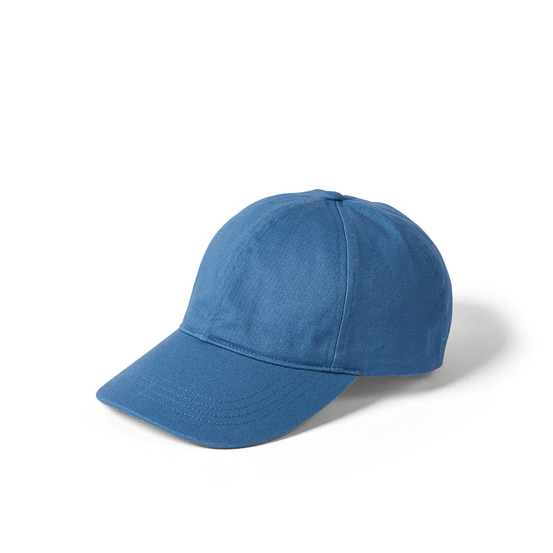 Cotton Baseball Cap Sky Blue by Failsworth