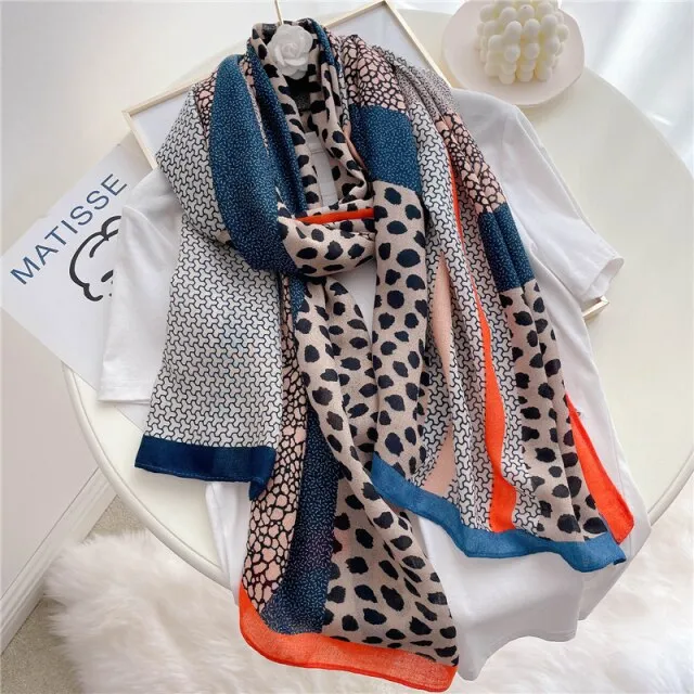 Elegant Winter Head Wrap Muslimah Pashmina Scarf