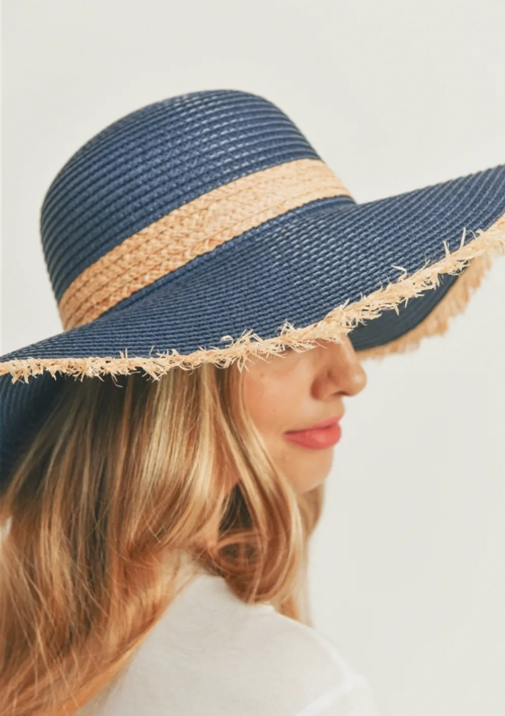 Floppy Straw Beach Hat