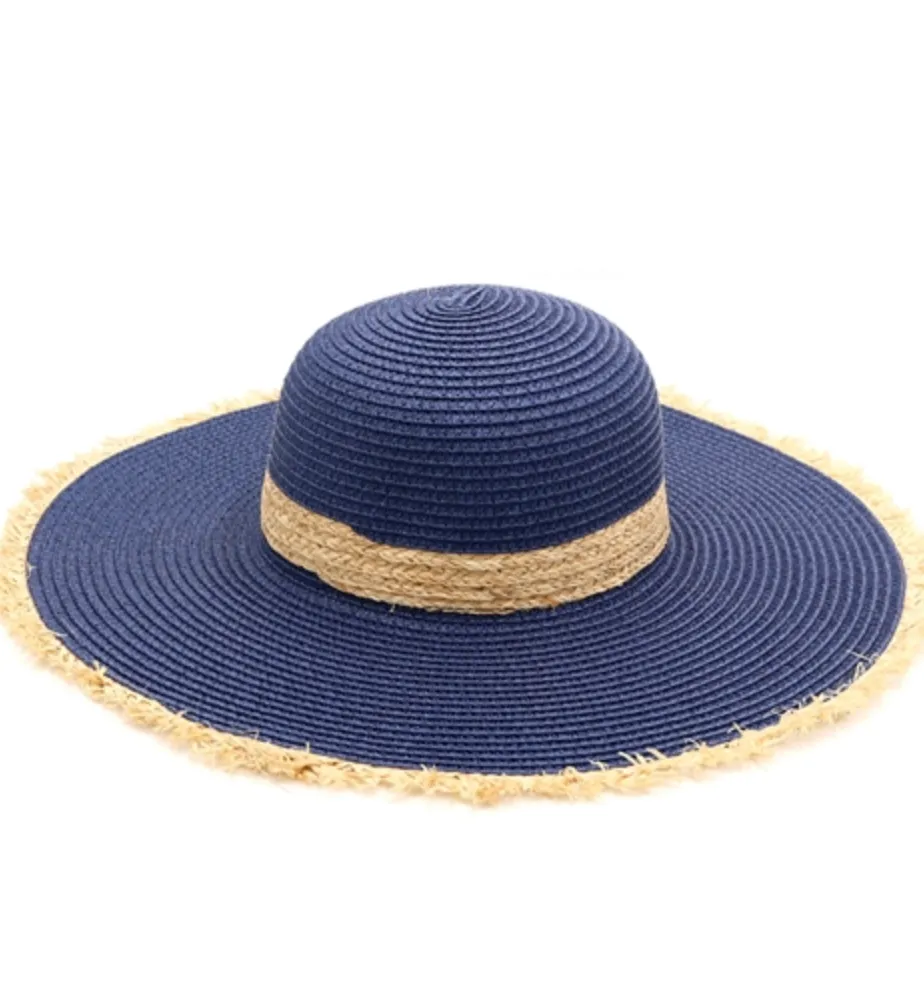 Floppy Straw Beach Hat