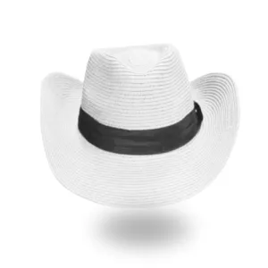 GolfBasic Men's Straw Hat with Band