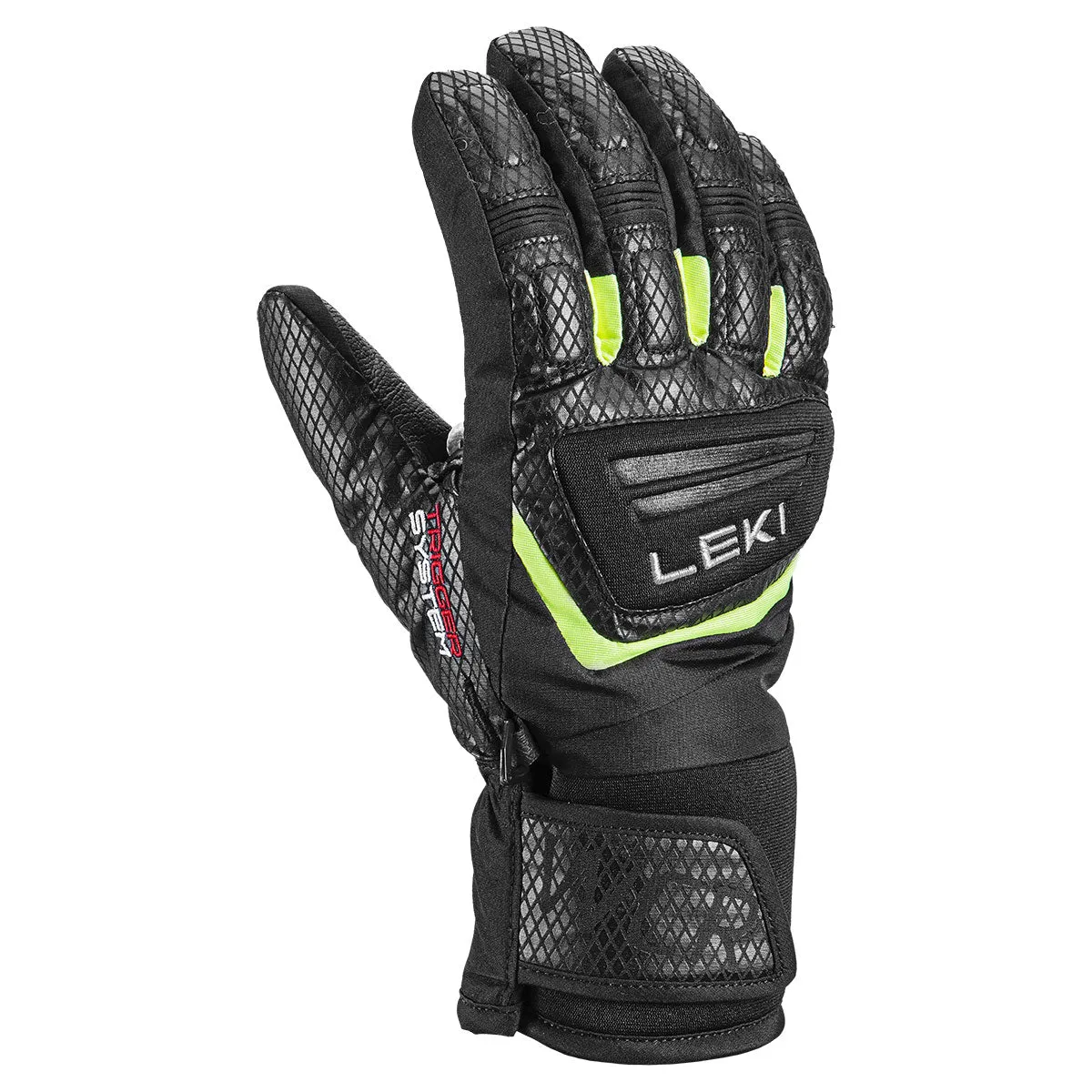 Leki JR WCR Team 3D Gloves