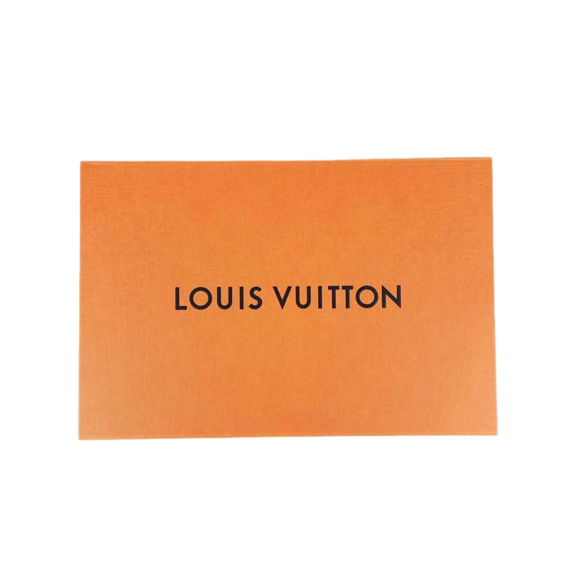 Louis Vuitton Classic Monogram Logo Navy Wool Fringe Scarf