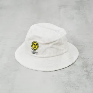 Obey Sunny Cord Bucket Hat - Unbleached