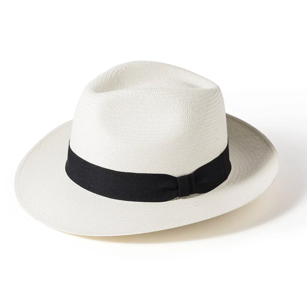 Snap Brim Panama Hat - Bleach by Failsworth