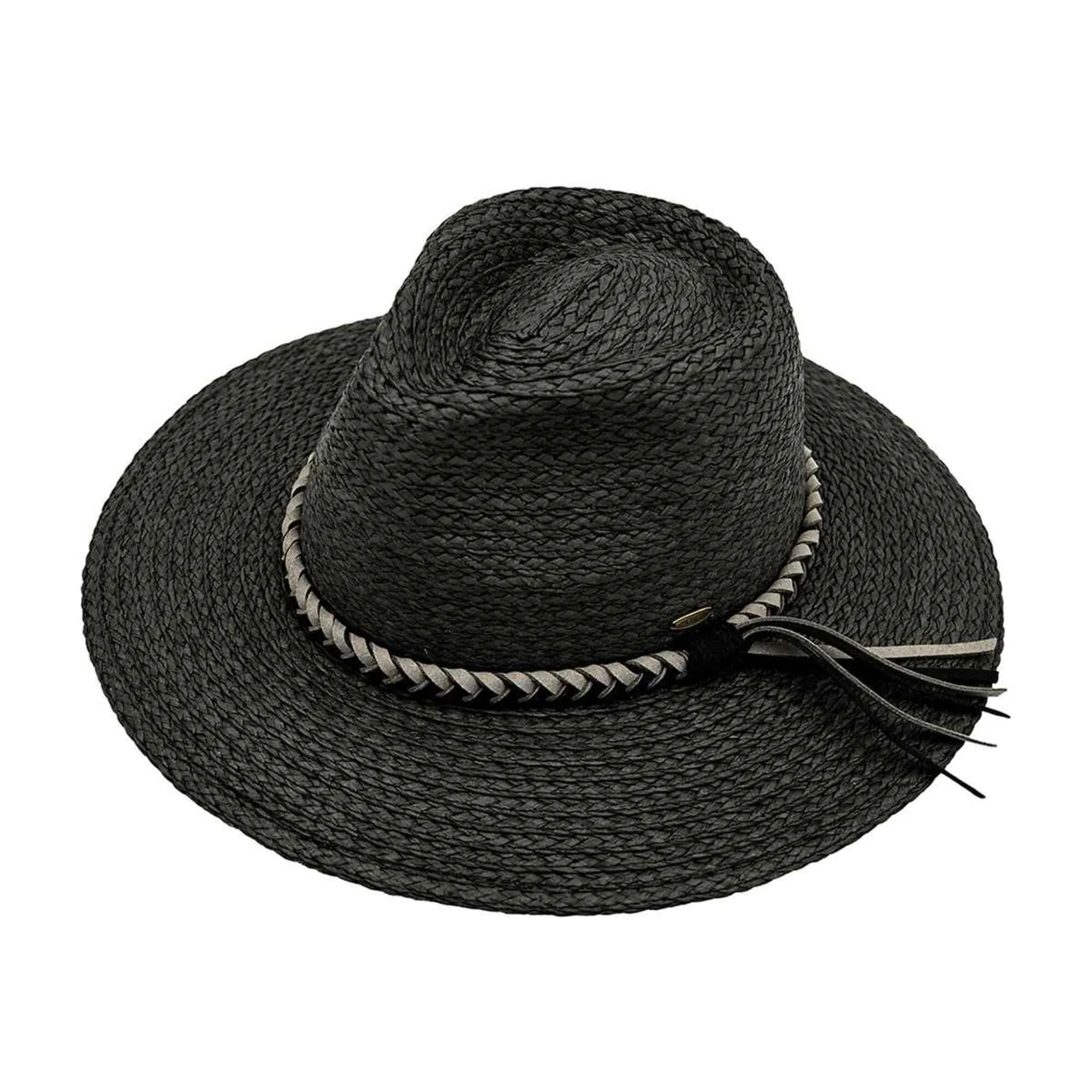 STC05 Braided Band Straw Panama Hat